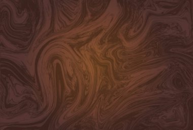 Ahşap Yüzey Mermeri soyut akrilik zemin. Tahta doku. Dalgalanma deseni, kıvrımlı kahverengi mermer dokusu, kahverengi mermer deseni, Vektör çizimi..