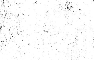 Birçok noktadan oluşan beyaz bir arka planın siyah ve beyaz vektörü, grunge doku arka plan vektörü ve klasik nokta etkisi