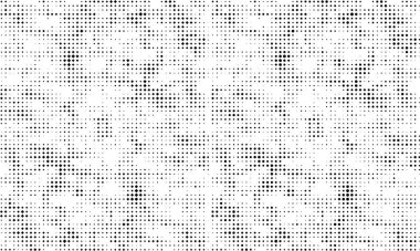 bir siyah-beyaz vintage desen seti, yarım ton noktalı grunge duvar dokusu arkaplan, soyut noktalar kare, yarım ton desen, rastgele noktalar, nokta, bitmap, gürültü, ağ,