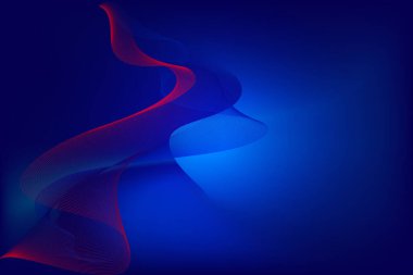 soyut mavi ve kırmızı dalga arkaplanı, mavi ışık sıvı modern hareket dijital dinamik arkaplan ve duvar kağıdı tasarımı 