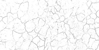 Kırık bir duvarın siyah ve beyaz görüntüsü, beyaz arka planda çatlak bir beyaz boya çatlak bir duvarın siyah ve beyaz çizimi, çatlak bir arka plan.
