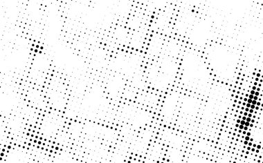 grunge noktaları dokusu, siyah ve beyaz noktalar deseni, noktalı soyut yarım ton deseni, siyah ve beyaz noktalar,