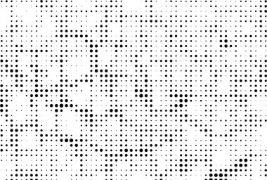 grunge noktaları dokusu, siyah ve beyaz noktalar deseni, noktalı soyut yarım ton deseni, siyah ve beyaz noktalar,