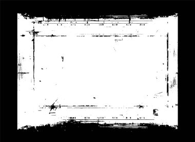 frame for your design, A square grunge frame with black and white paint, Vintage grunge border black and white square  frame with a white background,  A square vintage photo frame,  grunge frame clipart