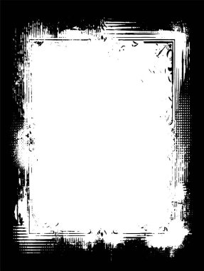 frame for your design, A square grunge frame with black and white paint, Vintage grunge border black and white square  frame with a white background,  A square vintage photo frame,  grunge frame clipart