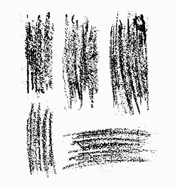 a set of black ink strokes on a white background, abstract grunge background vector, Abstract grunge vector background with a textured, vintage frame and paint splatter design