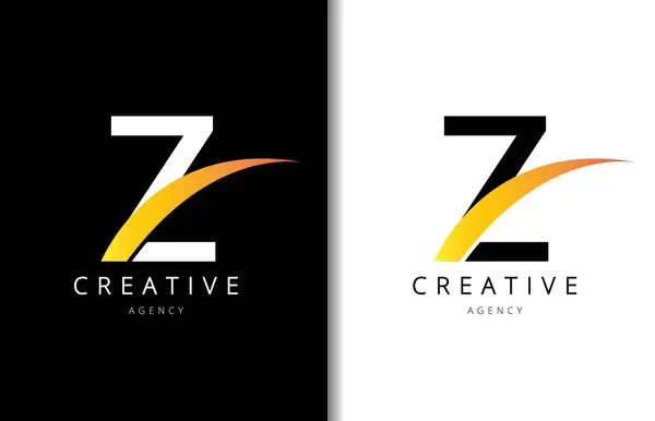 Z Letter Logo Design with Background and Creative company logo. Modern Lettering Fashion Design. Vector illustration
