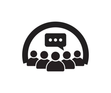 İleti simgesi. Beyaz arkaplanda vektör sembolü koleksiyonu. Vektör illüstrasyonu.