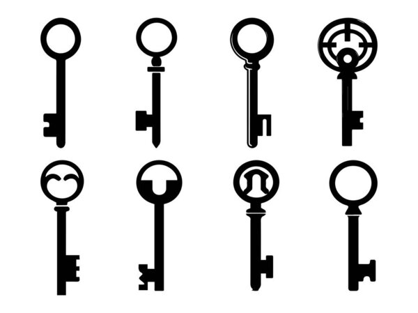 Шаблон иллюстрации вектора ключевых иконок. Вдохновение для создания иконок