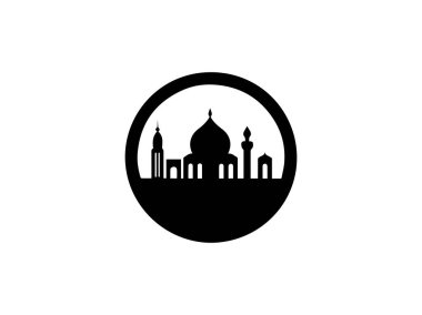Cami simgesi vektör tasarım şablonu. vektör illüstrasyonu.