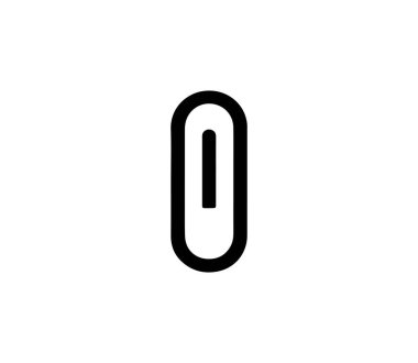 Ataç simgesi vektörü. Ataç simgesi vektörü. Ataç vektör simgesi