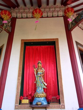 Semarang, 18 Mayıs 2017: Pagoda Avalokitesvara Buddhagaya Watugong Heykeli  
