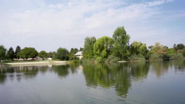 Parktaki gölet