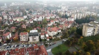 Banliyö Konutları ve Konut Binalarının Drone Görünümü