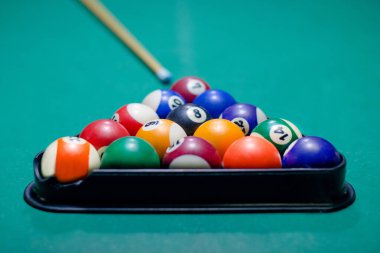 Bilardo oyunu için hazırlan