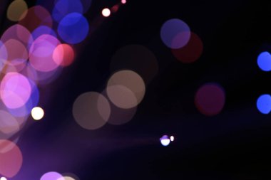 Güzel mavi bokeh arkaplanı ve dokusu.