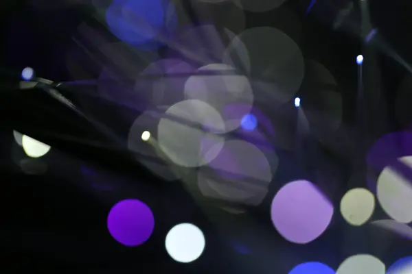 Güzel mavi bokeh arkaplanı ve dokusu.