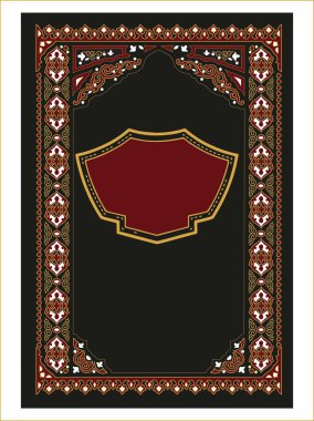 Süs Çerçevesi ve Arap Kaligrafi Dekoratifi