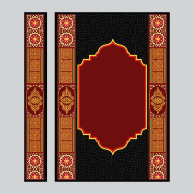 Arapça Kuran Kitap Kapağı, Kuran Kapağı, İslam Kitabı Kapağı