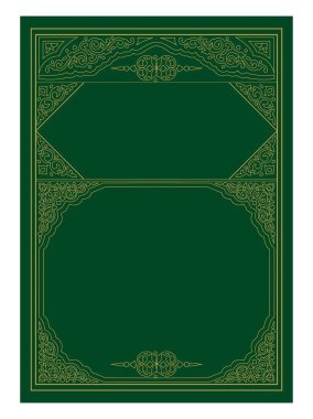 Klasik kitap taslakları ve tasarım - kapaklar ve sayfalar, klasik zengin çerçeveler, bölücüler, köşeler, sınırlar, lüks süsler ve dekorasyonlar, yaratıcı tasarım için güzel sayfalar.