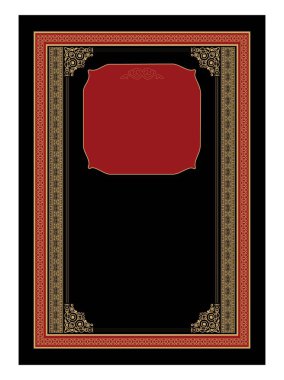 Klasik kitap taslakları ve tasarım - kapaklar ve sayfalar, klasik zengin çerçeveler, bölücüler, köşeler, sınırlar, lüks süsler ve dekorasyonlar, yaratıcı tasarım için güzel sayfalar.