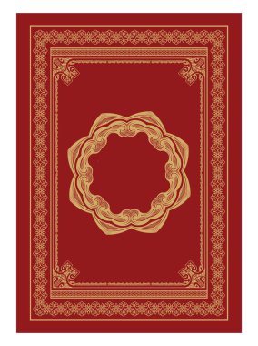 Klasik kitap taslakları ve tasarım - kapaklar ve sayfalar, klasik zengin çerçeveler, bölücüler, köşeler, sınırlar, lüks süsler ve dekorasyonlar, yaratıcı tasarım için güzel sayfalar.