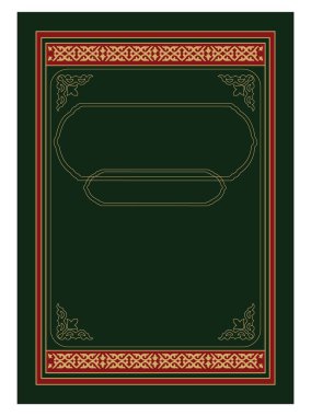 Klasik kitap taslakları ve tasarım - kapaklar ve sayfalar, klasik zengin çerçeveler, bölücüler, köşeler, sınırlar, lüks süsler ve dekorasyonlar, yaratıcı tasarım için güzel sayfalar.