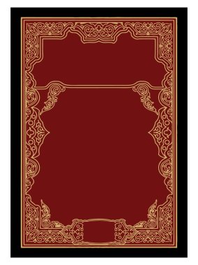 İslam kapağı, Kur 'an kapağı, Eşsiz Tasarım ve basılı dosya