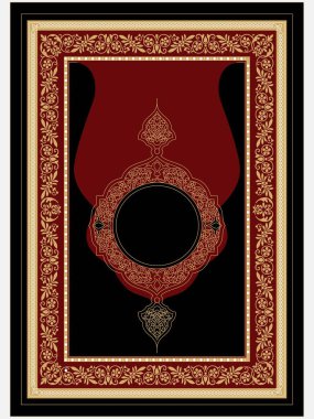 İslam ve Arapça kitap kapağı, Arapça eşsiz tasarım.