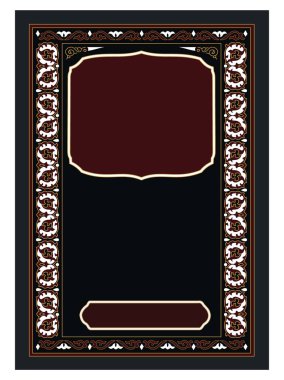 İslam Biçimi Arkaplan Koleksiyonunu Arapça Süslemelerle Karşılama