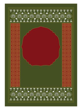 Arapça kitap kapağı tasarım şablonu