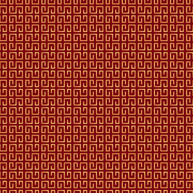 Kusursuz Altın Çin Deseni, Soyut Vektör Arkaplanı, Dekoratif Duvar Kağıdı