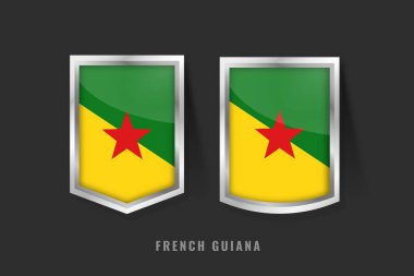 FRENCH Illustration of FRENCH Label Logo. FRENCH Badge Sign FRENCH With Flag, FRENCH Product Label Banners Template. clipart