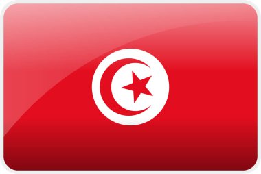 Tunus Ülkesinin Bayrak Simgesi, Ulusal Vekil Bayrağı İkiz Sembol ve Tunus Bayrağının Renkleri.