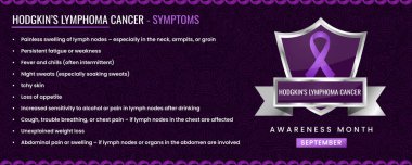 Hodgkin 'in semptomlu Lenfoma Kanser Kurdelesi, Şablon temelli Kalkan Tasarımı.