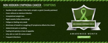 Orijinal Non Hodgkin Lenfoma Kanser Kurdelesi Semptomlar, Şablon Bazlı Kalkan Tasarımı.