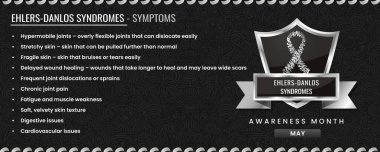 Orijinal Ehlers Danlos Sendromları semptomları olan kurdele, Şablon Bazlı Kalkan Tasarımı.