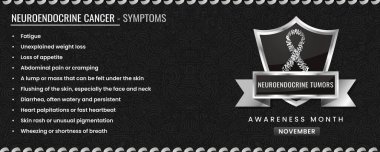 Belirtileri olan orijinal Nöroendokrin Tümör kurdelesi, Desen Bazlı Kalkan Tasarımı.