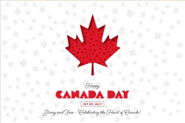 Kanada 'nın Ruhu' nu kucaklamak, 1 Temmuz 'da Kanada' nın Neşeli Kutlaması Vibrant Maple Leaf Tasarımları ve Yürekten Gurur.