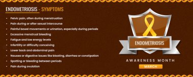 Semptomları olan orijinal Endometriyozis kurdelesi, Şablon Bazlı Kalkan Tasarımı.