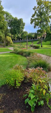 Letonya 'daki güzel park 