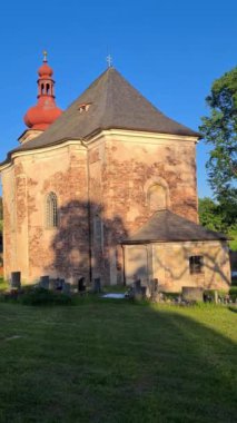 Unutulmuş güzellik, Aziz Anny Kilisesi, Viznov, Broumov, Çek Cumhuriyeti