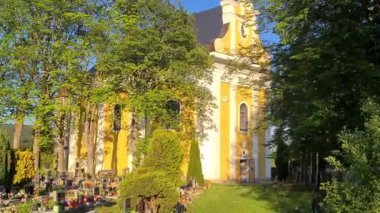 Unutulmuş güzellik, Aziz Jakub Kilisesi, Ruprechtice, Broumov, Çek Cumhuriyeti