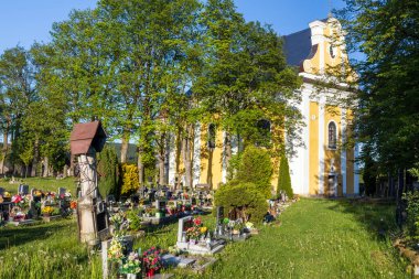 Unutulmuş güzellik, Aziz Jakub Kilisesi, Ruprechtice, Broumov, Çek Cumhuriyeti