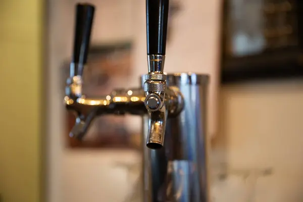 Beer Wine Tap Bar — Stock Photo, Image