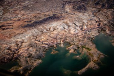 Arizona 'da Colorado Nehri' nde erozyon.