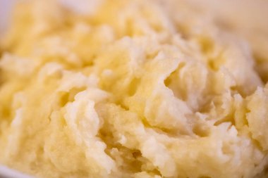 Yakın çekim Patates püresi