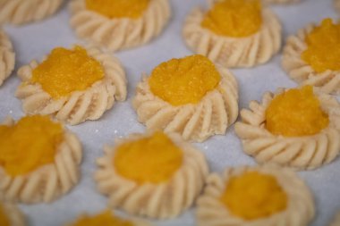 Malezya Ananas Şekerli Kurabiyeleri fırından çıktı