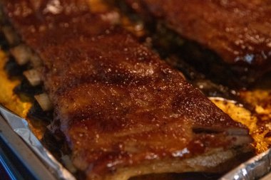 Patatesli kaburga yemeği az önce bitti.