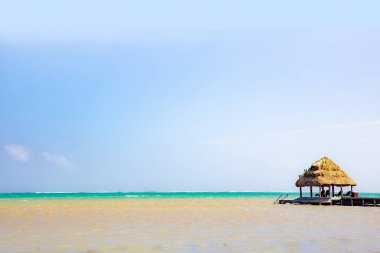 Palapa, San Pedro açıklarında Belize